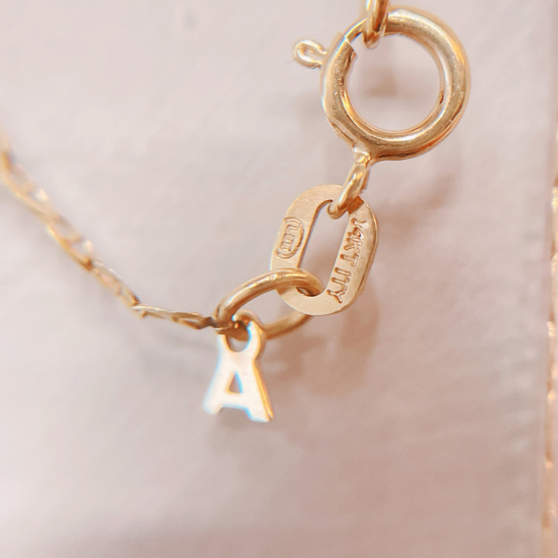 普段着に合うジュエリー 直輸入14Kゴールド ネックレス マリナーチェーン 45cm CH271-18 レディース 14K 資産価値 シンプル 本物 保証付き 華奢 ARTAUM