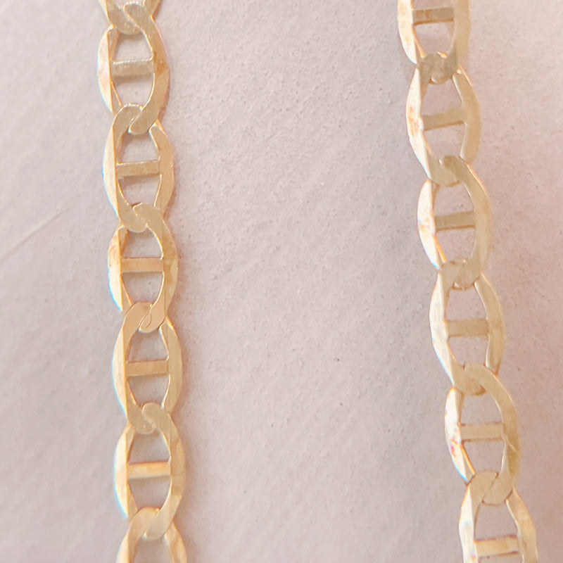 普段着に合うジュエリー 直輸入14Kゴールド ネックレス マリナーチェーン 45cm CH271-18 レディース 14K 資産価値 シンプル 本物 保証付き 華奢 ARTAUM