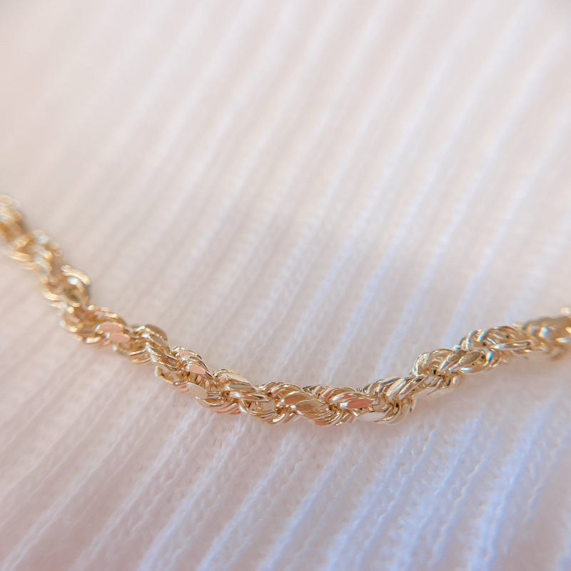 ARTAUM 14K ネックレス 中空レギュラーロープ 1.8mm幅 45cm ユニセックス|軽やかな本物ゴールドで毎日を格上げ