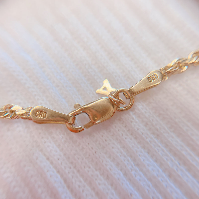 ARTAUM 14K ネックレス 中空レギュラーロープ 1.8mm幅 45cm ユニセックス|軽やかな本物ゴールドで毎日を格上げ