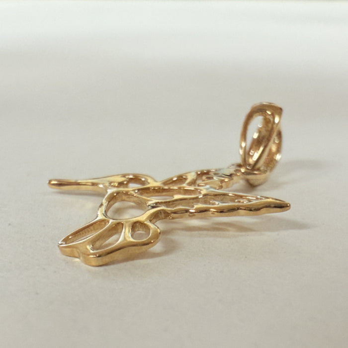 14K ハチドリ ペンダントトップ PT2672 ネックレス チャーム ゴールド イエローゴールド シンプル お守り 幸運 レディース メンズ ユニセックス ギフト ARTAUM 輸入セレクト