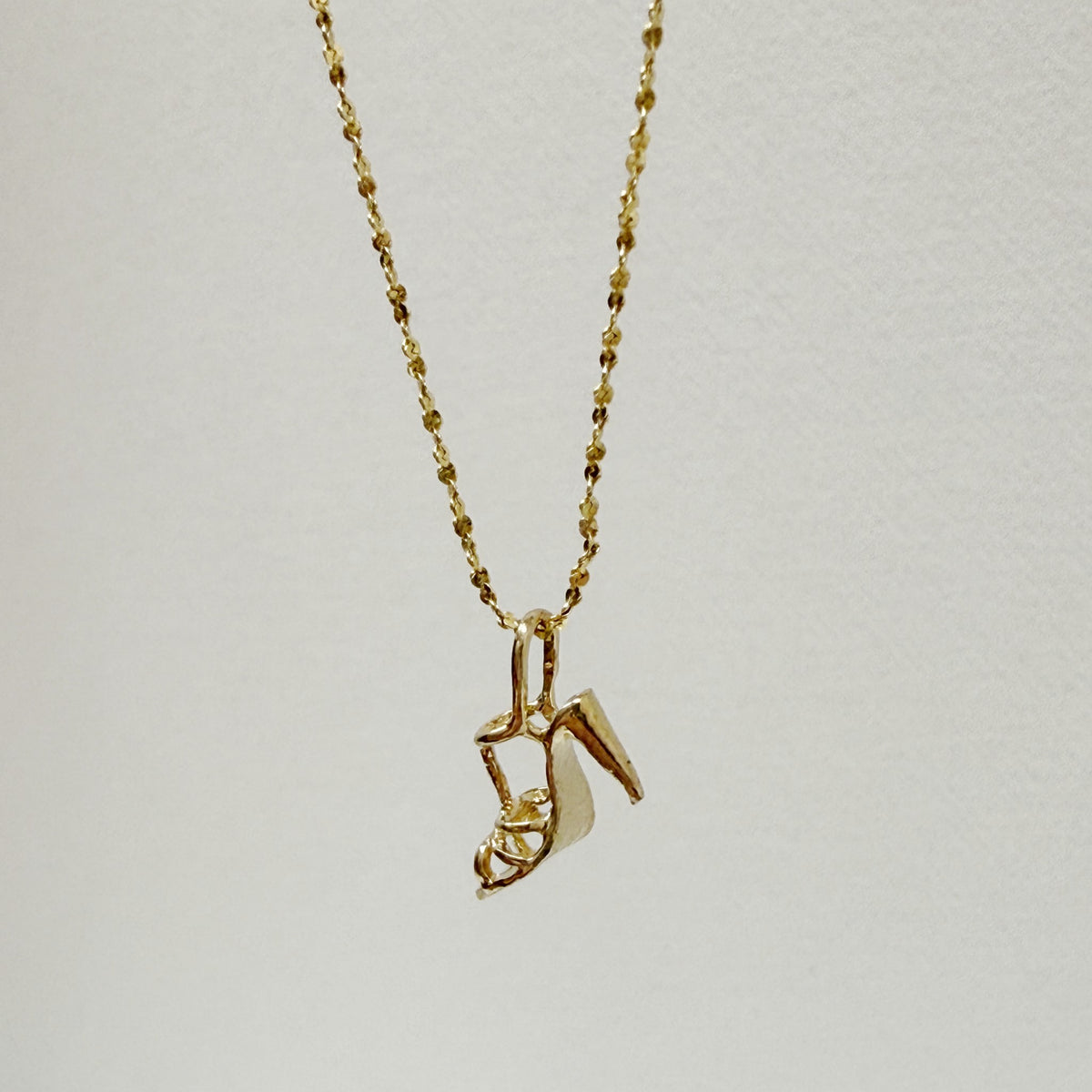 14K ハイヒールサンダル ペンダントトップ