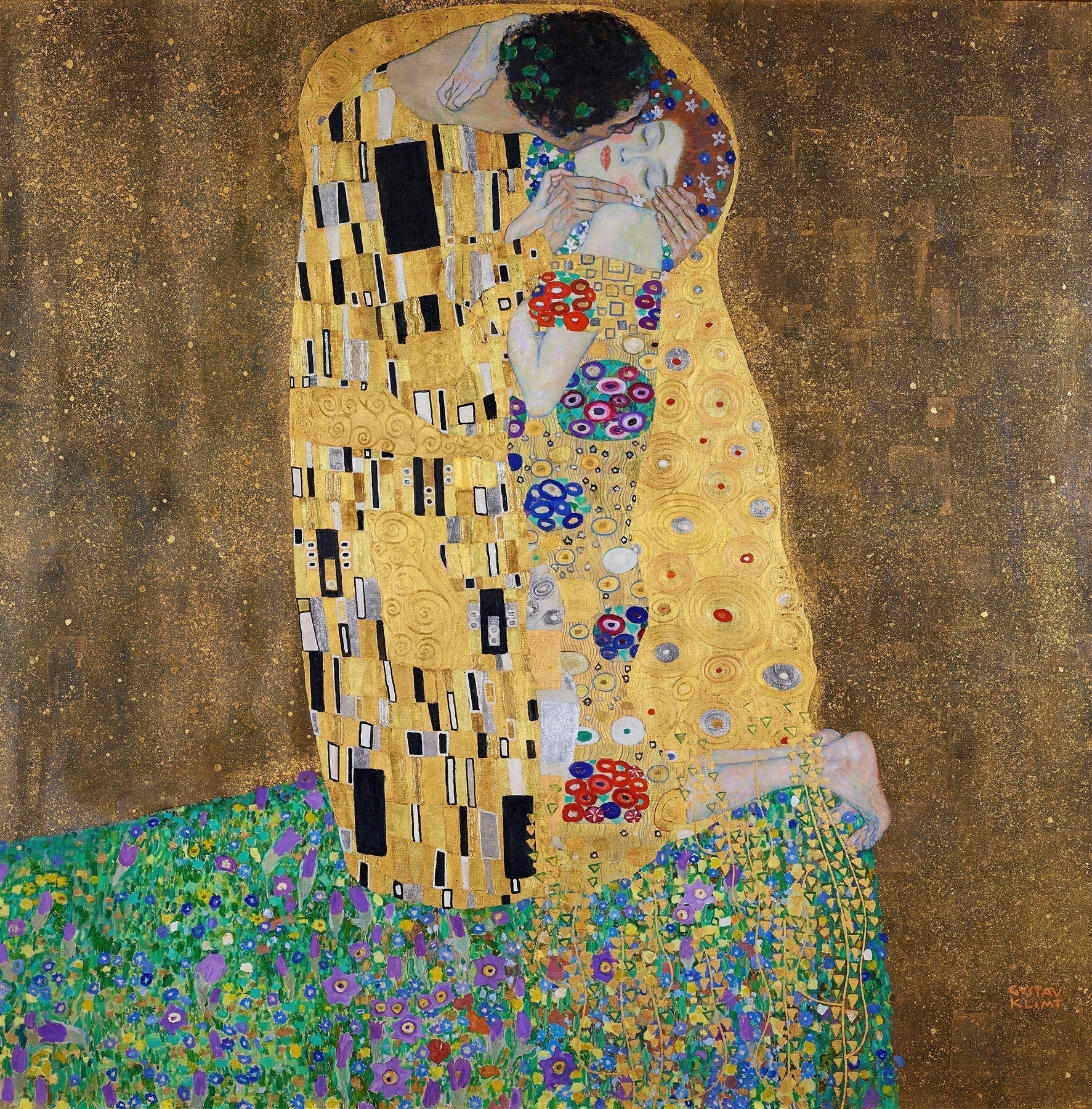 クリムトのThe Kissを見た時