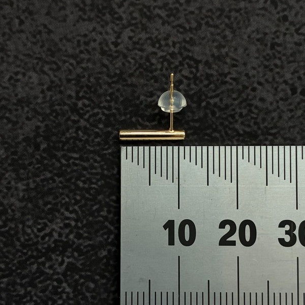 K10 ゴールド スティックピアス 10金 日本製 Hana and Ruri B0273J76