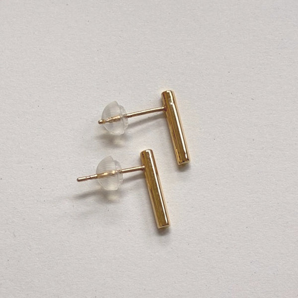 K10 ゴールド スティックピアス 10金 日本製 Hana and Ruri B0273J76