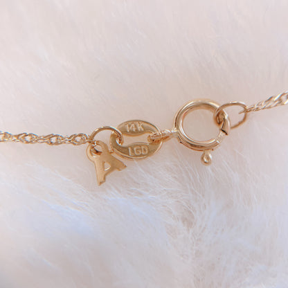 ARTAUM 0.9 mm幅 Singaporeチェーンネックレス 14K
