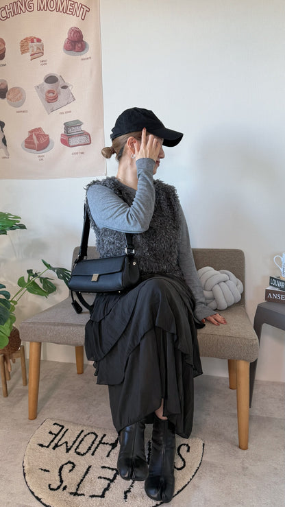 ARTAUM チェーンリング レディース 14K Chain Ring Flat Cable Chain 9.5~10号 NE017-10