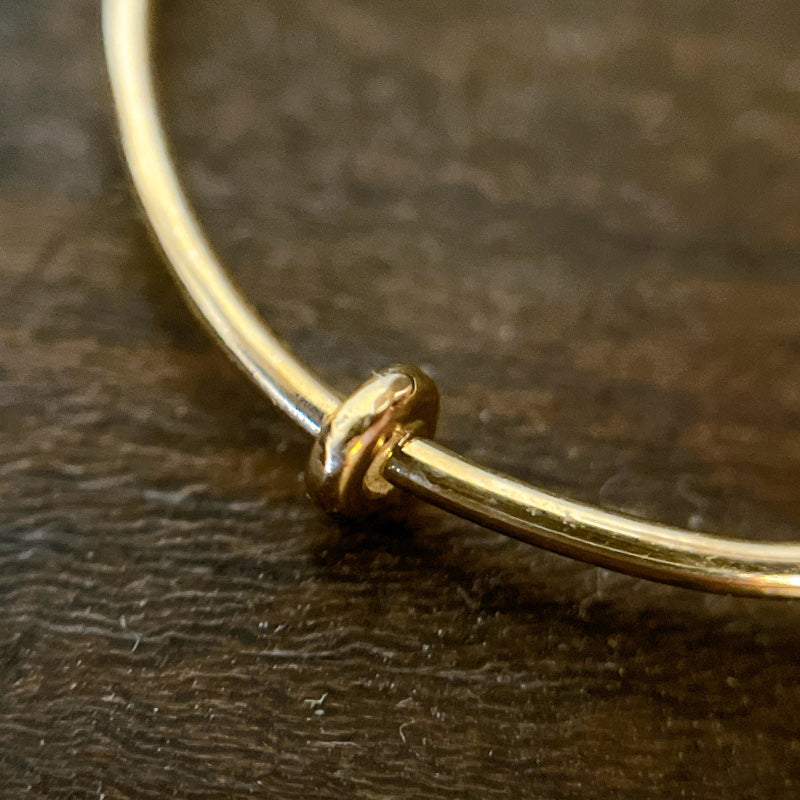 ARTAUM 14K 14金 レディース メンズ ゴールド リング RingRing 25号 NE010-25 極細 華奢 シンプル ペアリング つけっぱなし プレゼント