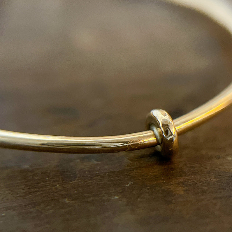 ARTAUM 14K 14金 レディース メンズ ゴールド リング RingRing 25号 NE010-25 極細 華奢 シンプル ペアリング つけっぱなし プレゼント