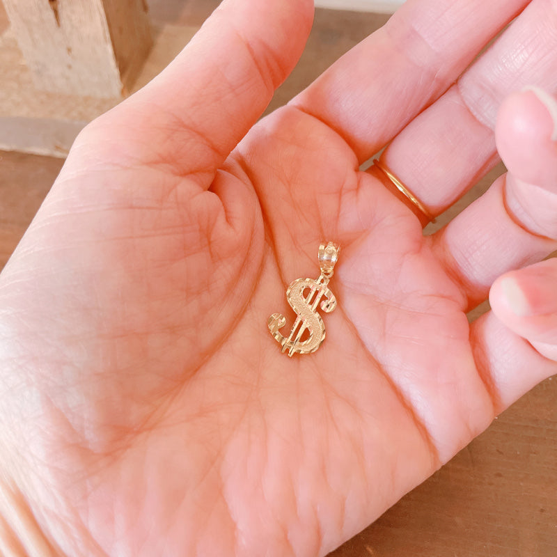 LA直輸入14K カリフォルニアゴールド Assorted Pendants ドル ペンダントトップ PT1574 チャーム 14金 資産価値 シンプル レディース メンズ プレゼント 本物 保証付き