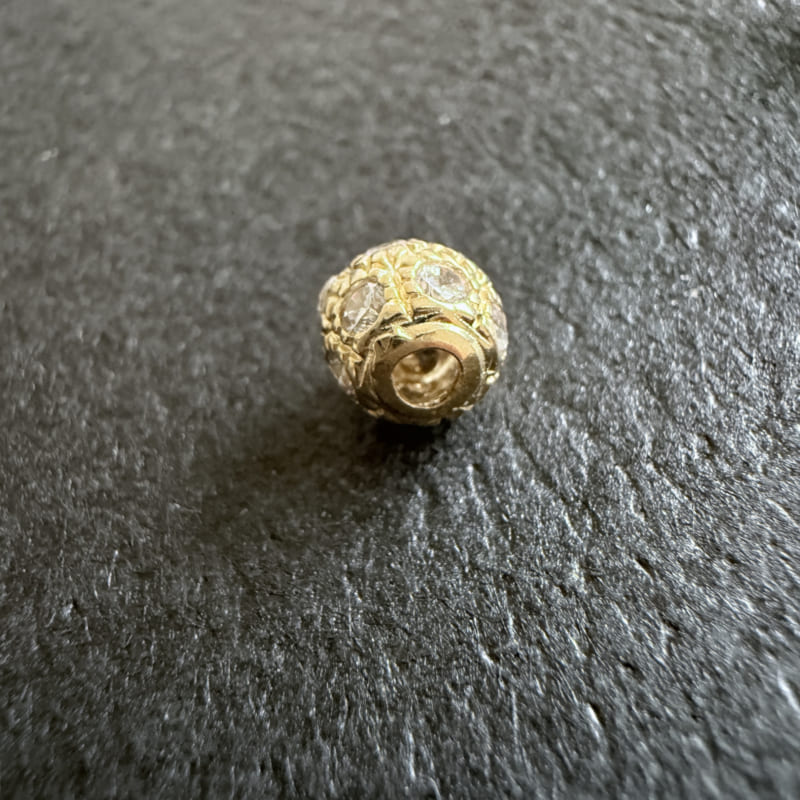 LA直輸入 14K カリフォルニアゴールド Ball Ring PT1758｜肌に寄り添う本物の輝き 資産価値＆保証付き
