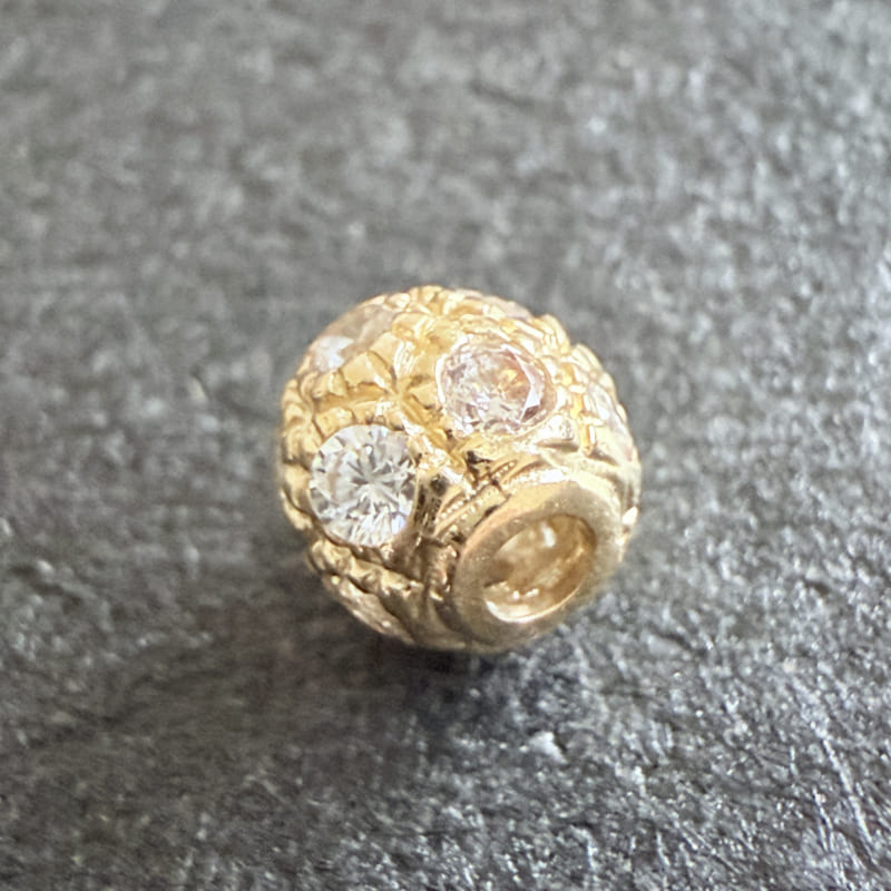 LA直輸入 14K カリフォルニアゴールド Ball Ring PT1758｜肌に寄り添う本物の輝き 資産価値＆保証付き