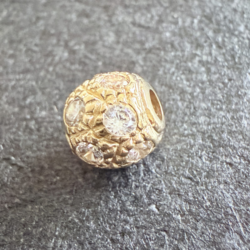 LA直輸入 14K カリフォルニアゴールド Ball Ring PT1758｜肌に寄り添う本物の輝き 資産価値＆保証付き