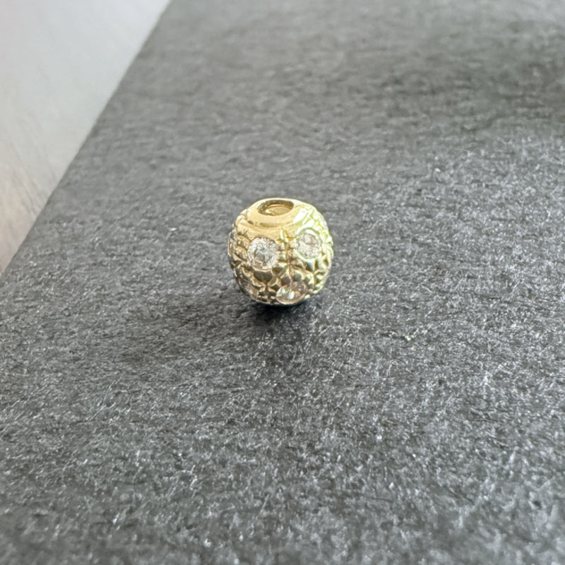 LA直輸入 14K カリフォルニアゴールド Ball Ring PT1758｜肌に寄り添う本物の輝き 資産価値＆保証付き