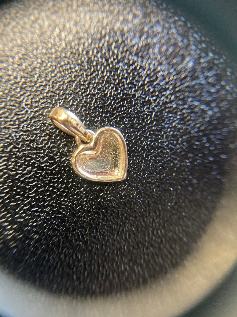 LA直輸入 14K カリフォルニアゴールド ハート ペンダントトップ シンプルで愛らしい本物の輝き レディース・メンズ兼用
