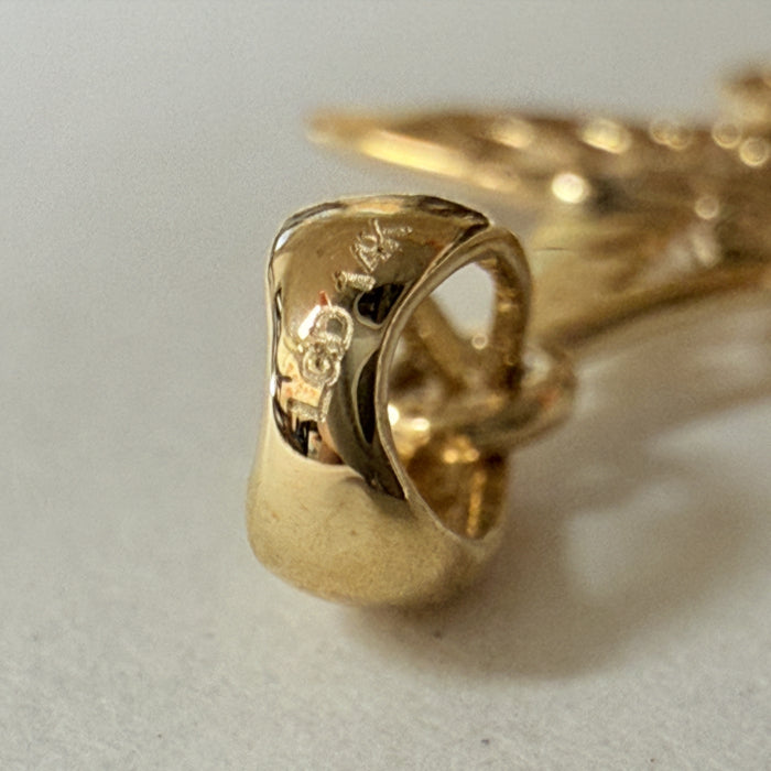 14K ハチドリ ペンダントトップ  PT2672 ネックレス チャーム ゴールド イエローゴールド シンプル お守り 幸運 レディース メンズ ユニセックス ギフト ARTAUM 輸入セレクト