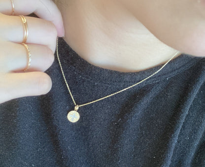 14K 聖ベネディクト ペンダントトップ チャーム