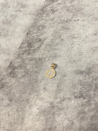 14K 聖ベネディクト ペンダントトップ チャーム