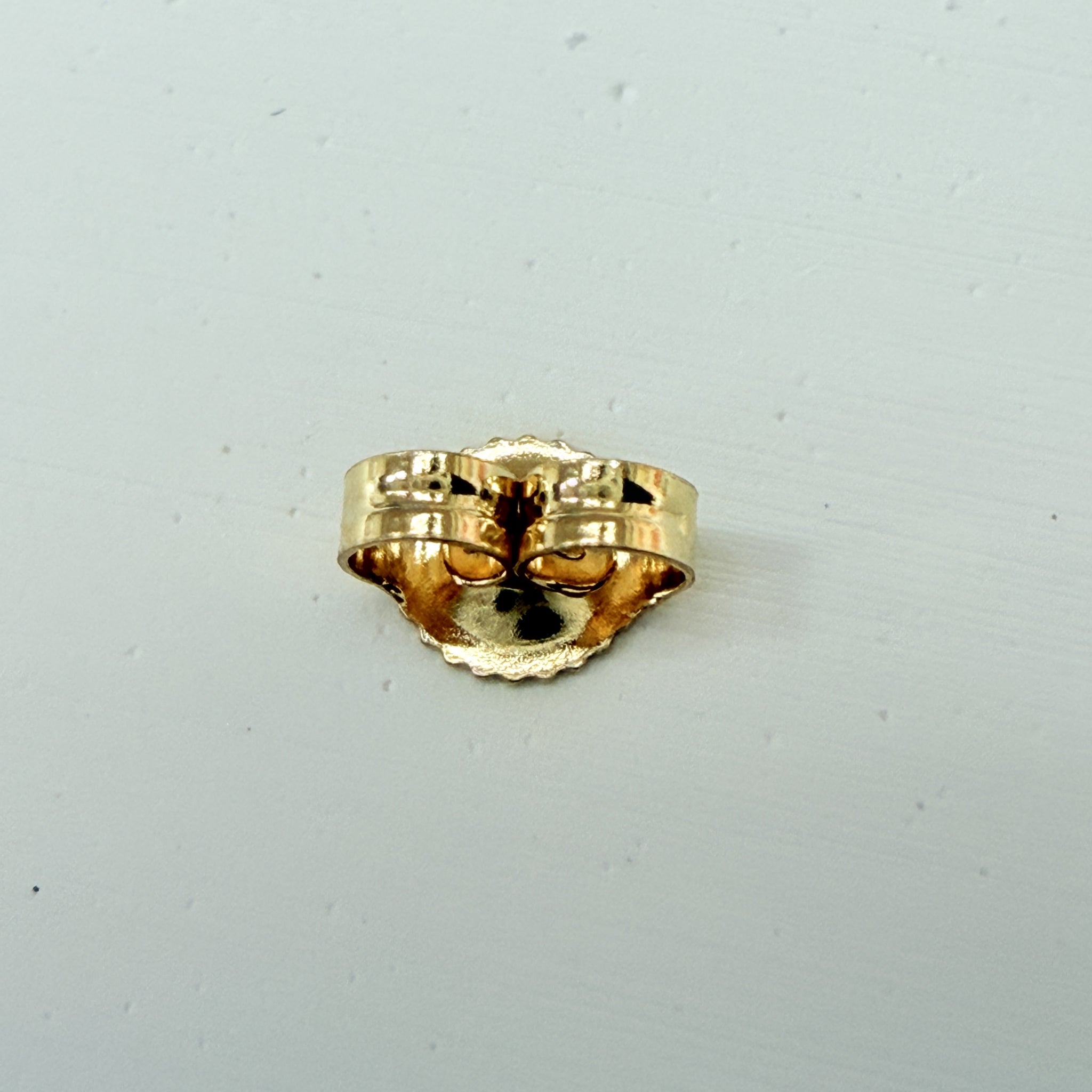 LA直輸入 14K ゴールド ピアスキャッチ 0.86-1.02mm対応 イエローゴールド Friction Push Back Earring Catch 替えキャッチ