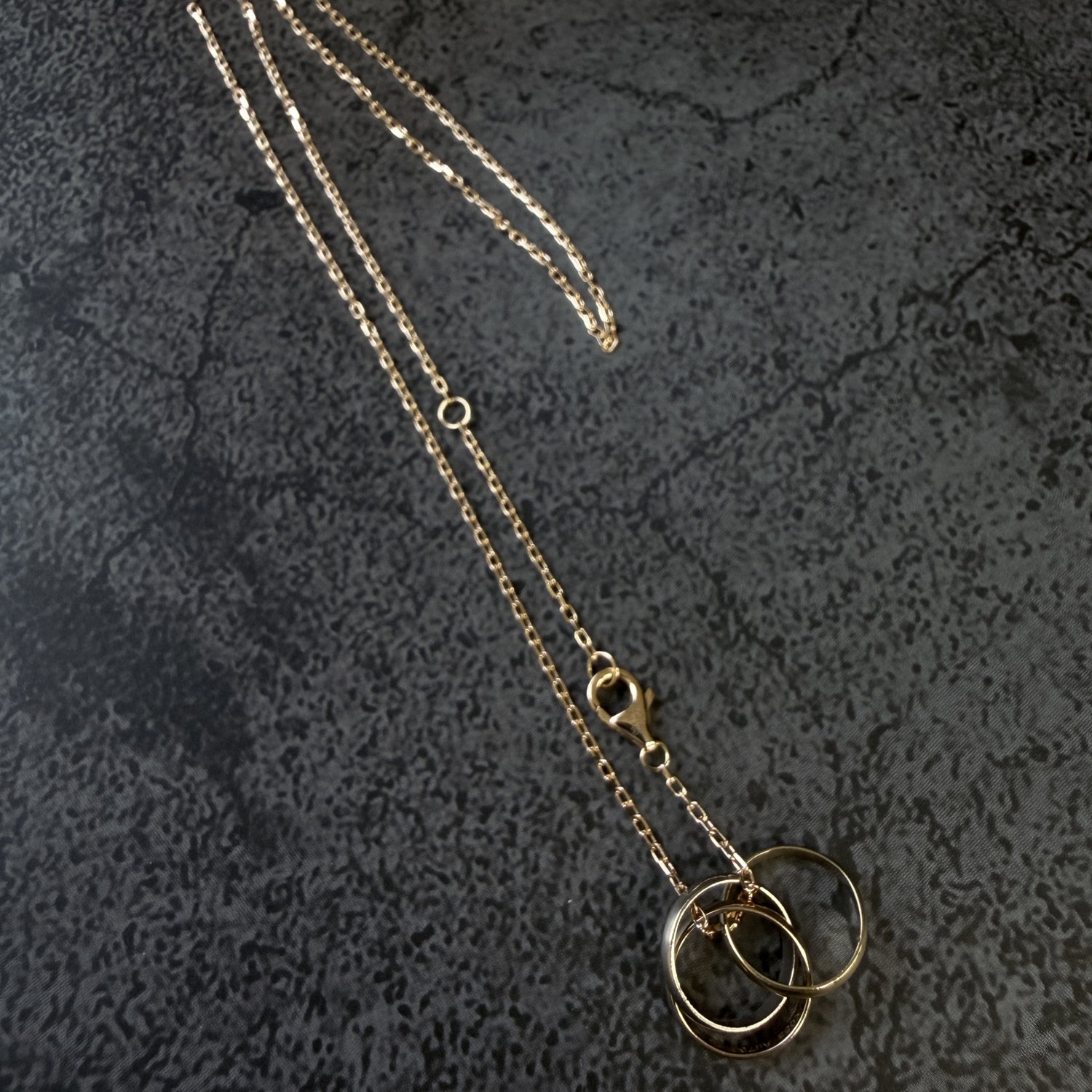 Cartier トリニティ ネックレス 42cm K18 CRB7224574PUX053 ブランドジュエリー 資産価値 ラグジュアリー レディース メンズ プレゼント 本物 保証付き