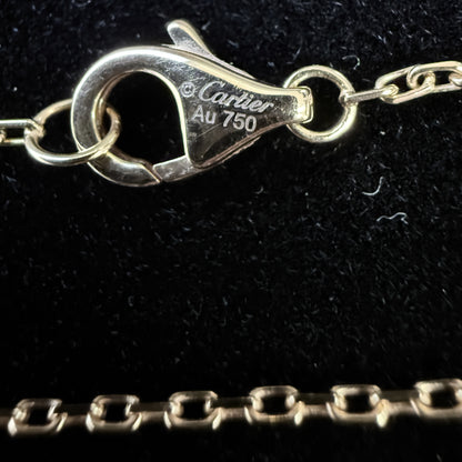 Cartier トリニティ ネックレス 42cm K18 CRB7224574PUX053 ブランドジュエリー 資産価値 ラグジュアリー レディース メンズ プレゼント 本物 保証付き