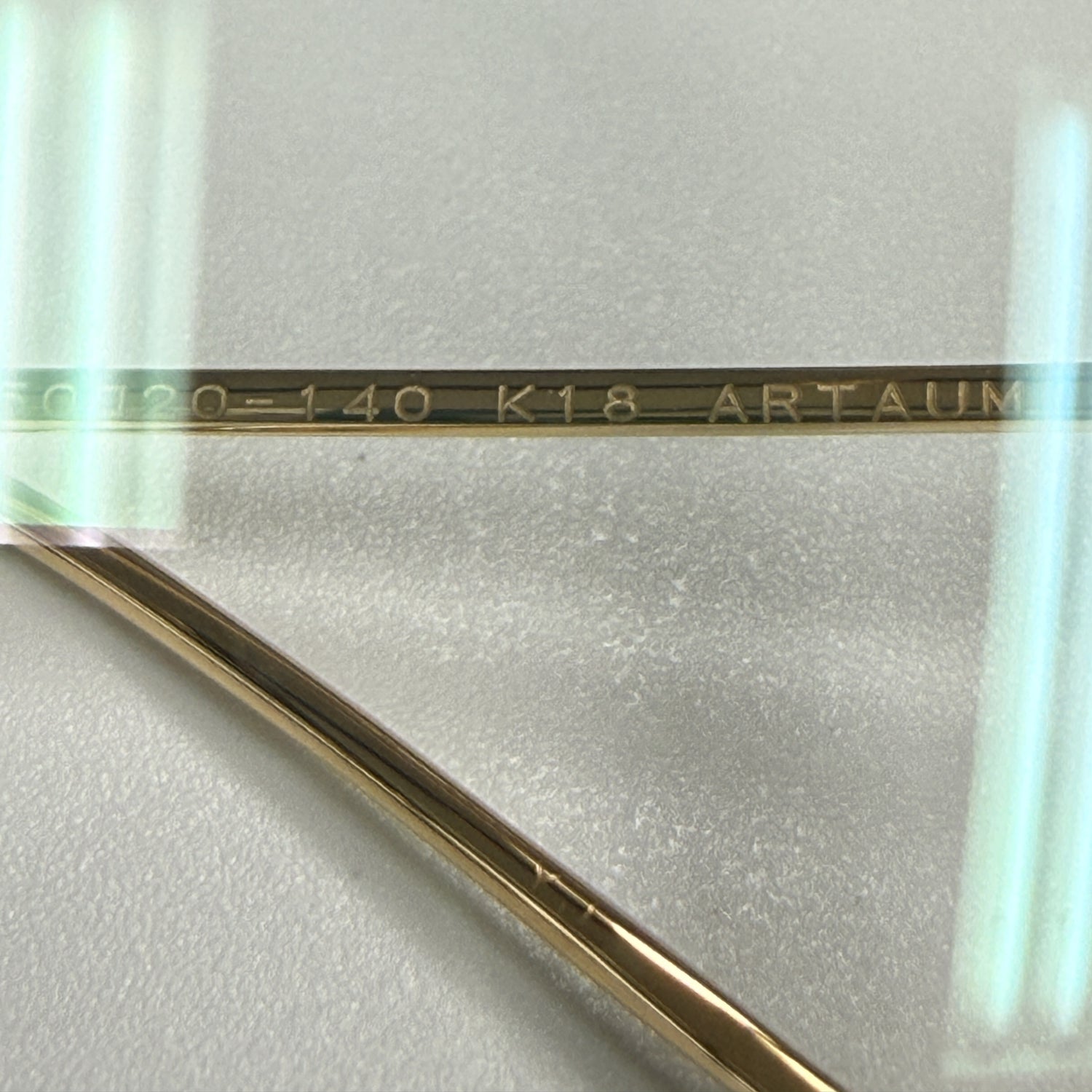 MIZ JAPAN 18K メガネフレーム MI-1011 K18 フォックス型 ウェリントン 眼鏡 K18YG アセテート 茶デミ ゴールド 水島眼鏡 レディース メンズ 日本製 本物 資産価値 ケース付き