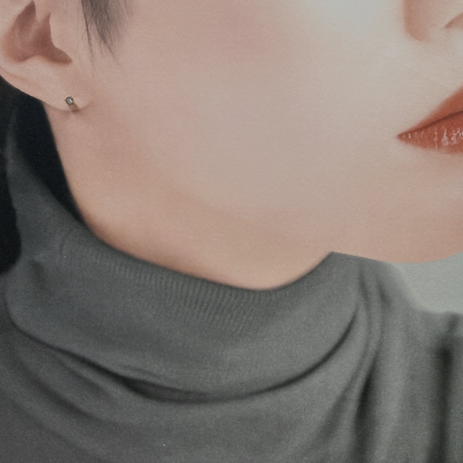 ARTAUM 14K イエローゴールド ソリティアスタッドピアス ダイヤモンド 2.5mm 1個売り ユニセックス 資産価値 ギフト対応 MTF-2039