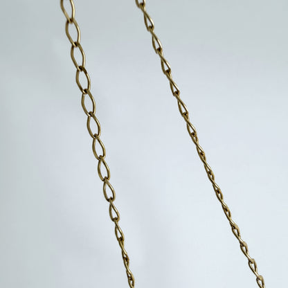 10K イエローゴールド ネックレスチェーン 45cm シンプル 華奢 ユニセックス LA直輸入 カリフォルニアゴールド NE026 保証付き