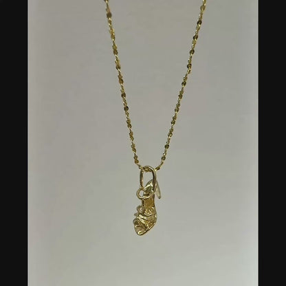 14K ハイヒールサンダル ペンダントトップ