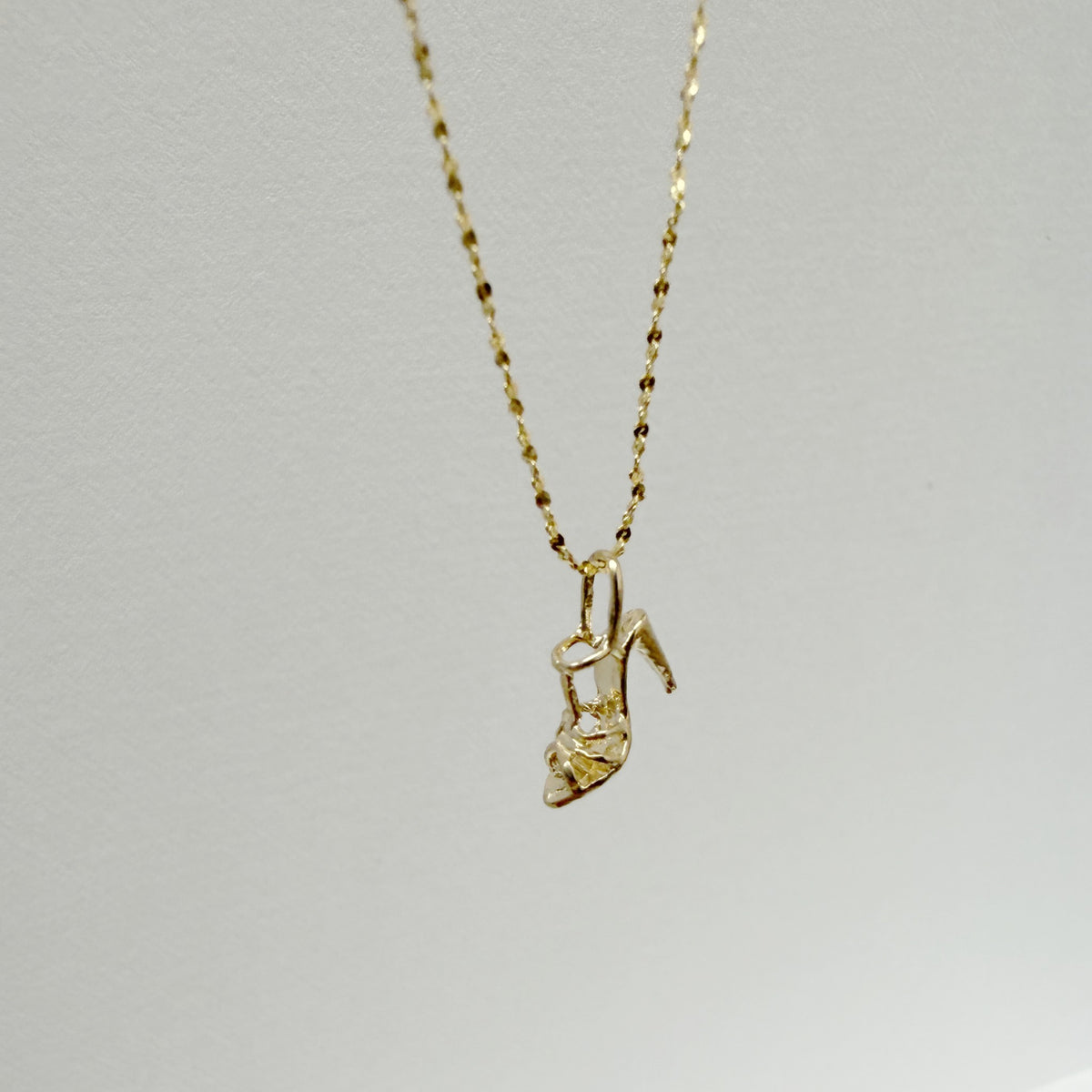 14K ハイヒールサンダル ペンダントトップ