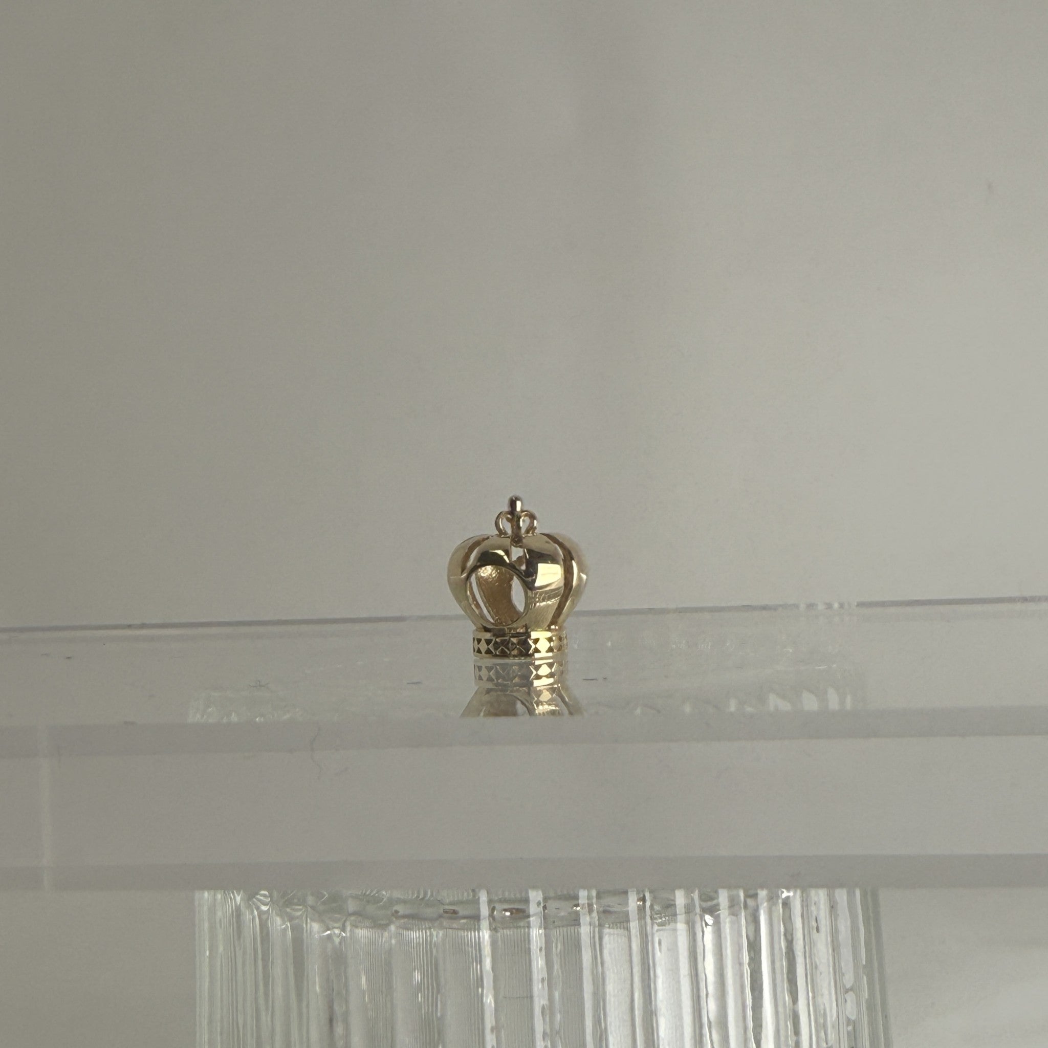 14K ゴールド クラウン チャーム ペンダントトップ ネックレス 14金 Crown Charm 王冠 PT2508ミニマル 大人カジュアル ユニセックス ペット ギフト ARTAUM