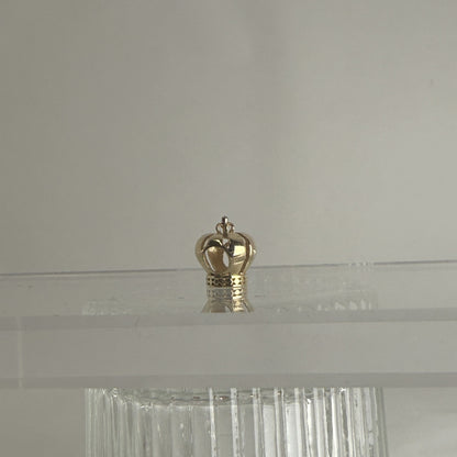 14K ゴールド クラウン チャーム ペンダントトップ ネックレス 14金 Crown Charm 王冠 PT2508ミニマル 大人カジュアル ユニセックス ペット ギフト ARTAUM