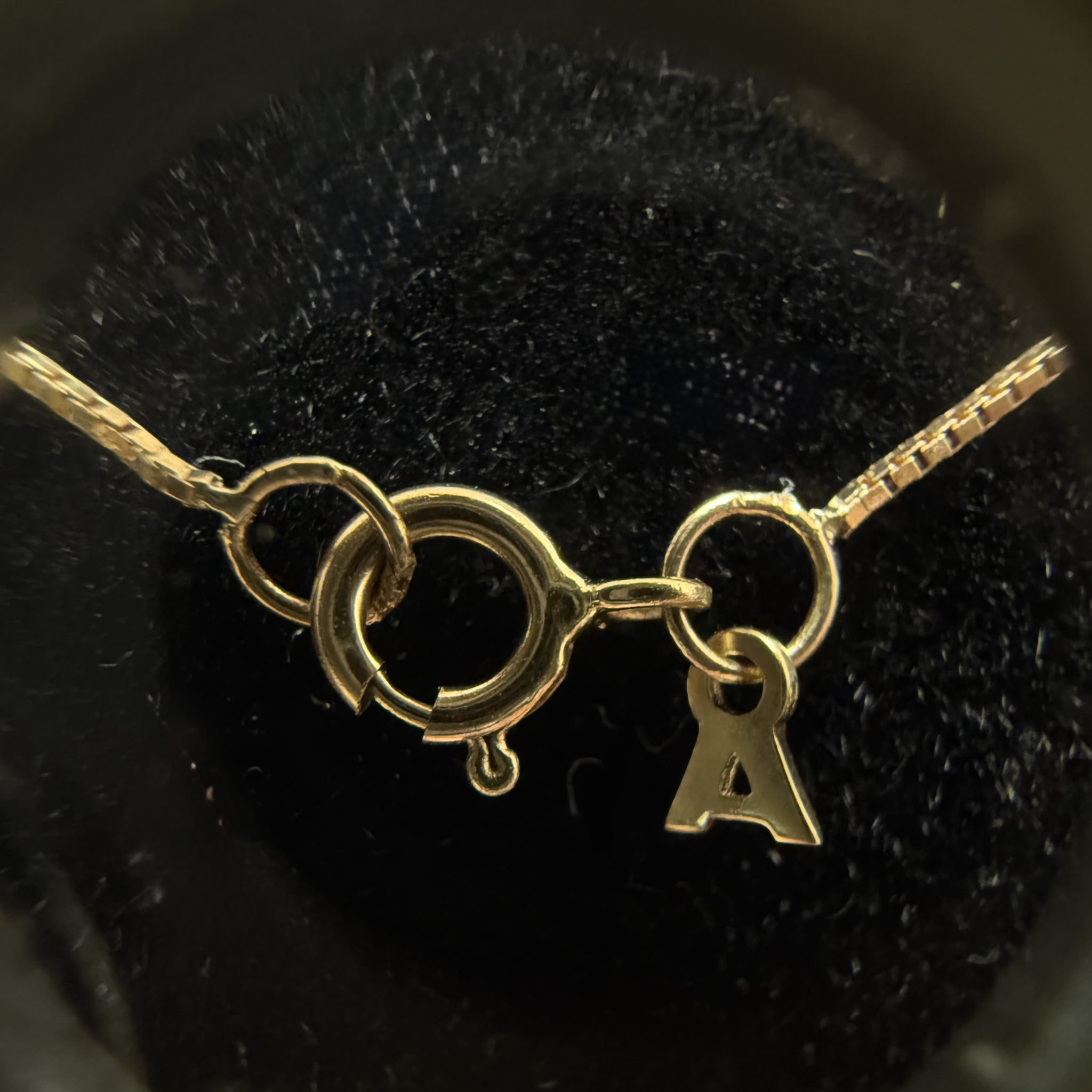 ARTAUM イタリア直輸入 14K ボックスチェーンブレスレット 17cm 1.5mm 14金 イエローゴールド ユニセックス 資産価値 本物 保証付き ギフト